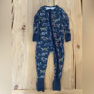 Little Sleepies Airplane onesie